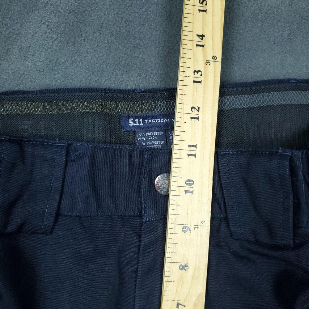 5.11 Tactical Pants Mens 32x34 Cargo Navy Blue Workwear Utility Pockets Uniform - Picture 11 of 15